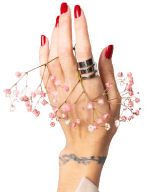 soft-gentle-photo-woman-hand-with-big-ring-red-manicure-hold-cute-little-pink-dried-flowers-white-PhotoRoom 1 (1)